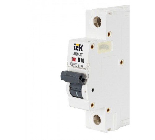 Выключатель автоматический однополюсный M10N 1P B 10А 10кА ARMAT  AR-M10N-1-B010  IEK