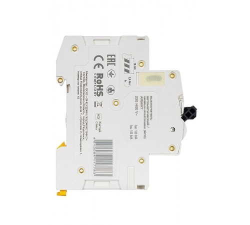 Выключатель автоматический однополюсный M10N 1P B 10А 10кА ARMAT  AR-M10N-1-B010  IEK