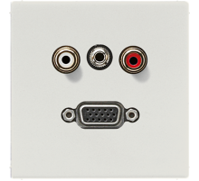 2x Cinch Audio (RCA) / Stereo разъем (TRS 3.5 mm) / VGA MALS1072LG Jung