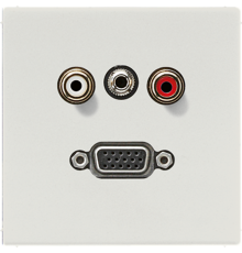 2x Cinch Audio (RCA) / Stereo разъем (TRS 3.5 mm) / VGA MALS1072LG Jung