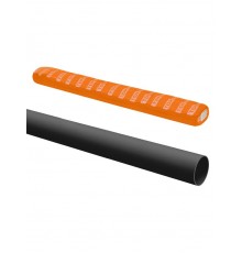 Труба гладкая жесткая ПВХ d 25 (2 м) индивид. штрихкод, чёрный  SQ0404-2933  TDM