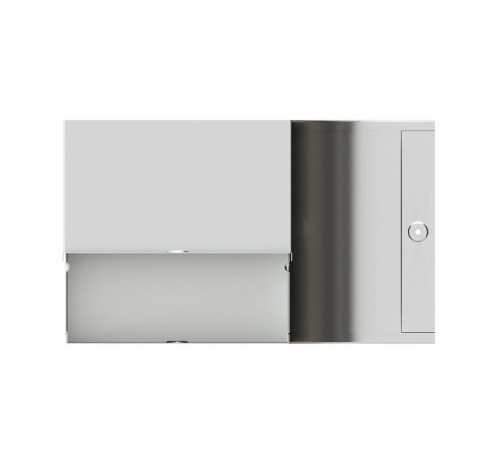 Угол CSSS 90 вертикальный внутр. переходник лев. осн. 100 H50 в комплекте с крепежными элементами и соединительными плас  37592KHDZ  DKC