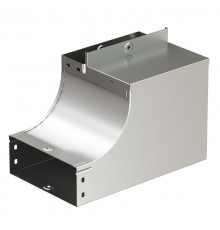 Угол CSSS 90 вертикальный внутр. переходник лев. осн. 100 H50 в комплекте с крепежными элементами и соединительными плас  37592KHDZ  DKC