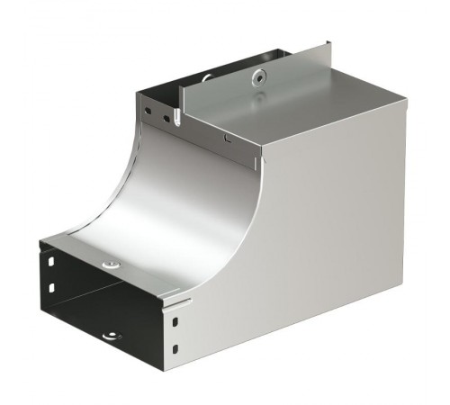 Угол CSSS 90 вертикальный внутр. переходник лев. осн. 100 H50 в комплекте с крепежными элементами и соединительными плас  37592KHDZ  DKC