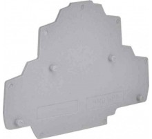 HMD.1/PTGR, торцевой изолятор, серый, для HMD.1  ZHD201GR  DKC