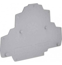 HMD.1/PTGR, торцевой изолятор, серый, для HMD.1  ZHD201GR  DKC