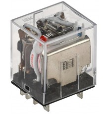 Реле РЭК77/3(LY3) с индикацией 10А 230В АC   RRP10-3-10-220A-LED  IEK