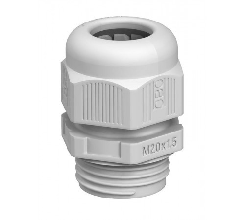 Кабельный ввод M20, влагозащита IP 68, УФ-стойкий, без контргайки  2022847  OBO Bettermann