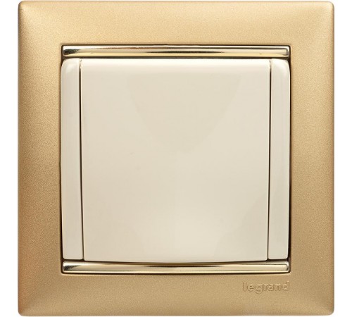 Valena Сл. кость Розетка 1-ая с/з с крышкой защ. шторки IP21  774322  Legrand