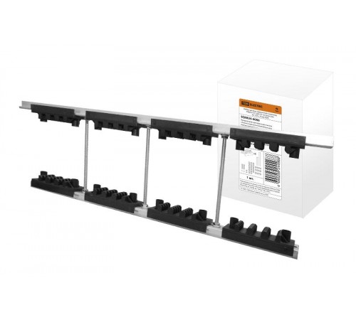 Набор шинных держателей и крепежа НШД 3/10 T для 3Р системы шин 30-120 x 10 мм  SQ0834-0006  TDM