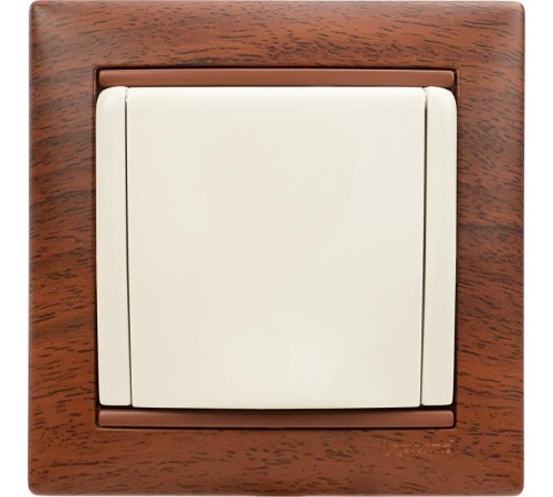 Valena Тонированное дерево Рамка 1-ая  770311  Legrand