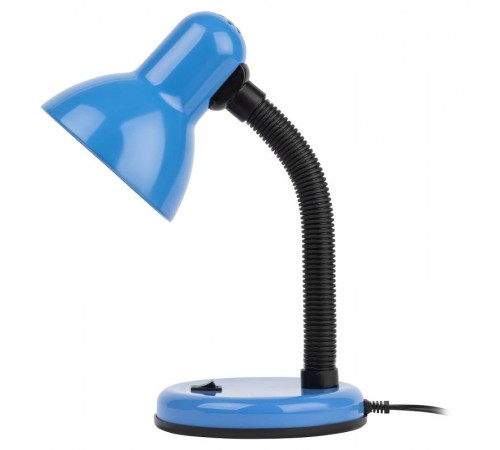 Светильник настольный на основании N-120 40Вт ЛН/КЛЛ Е27 синий  Б0022333  ЭРА
