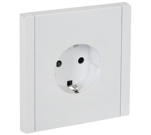 FORTE&PIANO Розетка с заземлением со шторками безвинтовое крепление 16А FP213 белый  FP-R14-16-1-K01  IEK