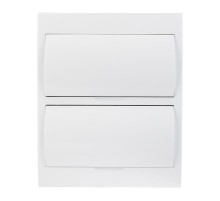 Бокс пластиковый ЩРН-П-24 IP41 белый (белая дверца)  11-0325  REXANT