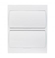 Бокс пластиковый ЩРН-П-24 IP41 белый (белая дверца)  11-0325  REXANT