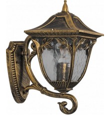 Светильник садово-парковый PL4071 60W 230V E27 245*180*360ММ черное золото (на стену вверх)  11483  FERON