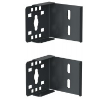 ITK LINEA S Кронштейн верт. кабель-орг. 0U чер. (2шт/компл)  LS-SBO05  ITK