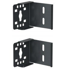 ITK LINEA S Кронштейн верт. кабель-орг. 0U чер. (2шт/компл)  LS-SBO05  ITK