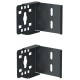 ITK LINEA S Кронштейн верт. кабель-орг. 0U чер. (2шт/компл)  LS-SBO05  ITK