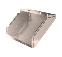 Угол вертикальный внутренний 90 градусов Стандарт INOX (AISI 409) 400х100  PR16.3388  Промрукав