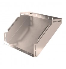 Угол вертикальный внутренний 90 градусов Стандарт INOX (AISI 409) 400х100  PR16.3388  Промрукав