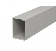 Мини-канал WDK с крышкой 30x45x2000 мм (высота борта 30 мм, крышка 45 мм) ПВХ серый RAL 7030  6026850  OBO Bettermann