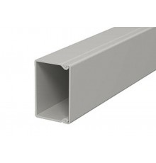 Мини-канал WDK с крышкой 30x45x2000 мм (высота борта 30 мм, крышка 45 мм) ПВХ серый RAL 7030  6026850  OBO Bettermann