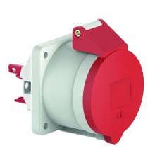 Розетка встраиваемая 32A 5р(3P+N+PE) 6h 400V IP44 Quick-Connect 132002 I 132002-Bals I Bals
