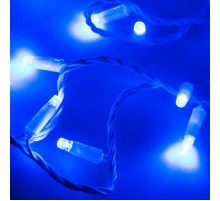 Светодиодная гирлянда ARD-STRING-CLASSIC-10000-WHITE-100LED-FLASH BLUE (230V, 7W)  025818  Arlight