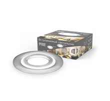 Светильник точечный встраиваемый Backlight BL141 Кругл. Хром. Gu5.3, 3W, LED 3000K  BL141  Gauss