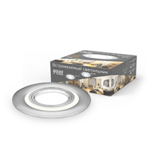 Светильник точечный встраиваемый Backlight BL141 Кругл. Хром. Gu5.3, 3W, LED 3000K  BL141  Gauss