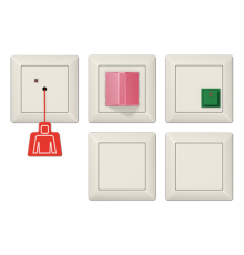 Аварийная система с ИБП  NRSAS0834-2  Jung
