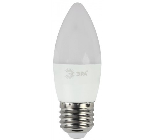 Лампа светодиодная LED B35-6W-840-E27 R (диод, свеча, 8Вт, нейтр, E27)  Б0050232  ЭРА