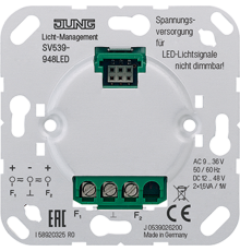 Вставка-блок питания светодиодных указателей  SV539-948LED  Jung