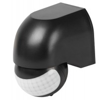 Датчик движения  MD 011 настенный инфракрасный 1200 Вт угол 180 градусов IP44, черный  Б0066991  ЭРА