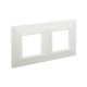 Рамка из металла, "Avanti", белая, 4 модуля  4400854  DKC
