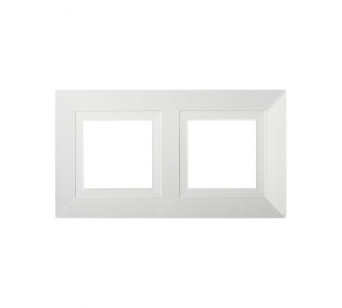 Рамка из металла, "Avanti", белая, 4 модуля  4400854  DKC