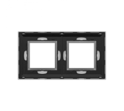 Рамка из металла, "Avanti", белая, 4 модуля  4400854  DKC