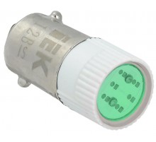 Лампа сменная  зеленая матрица/12В    BMS10-012-K06  IEK