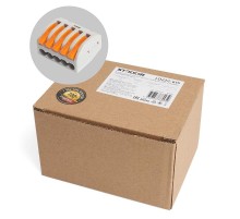 LD222-615 Клемма строительно-монтажная 5-проводная 39868  Stekker