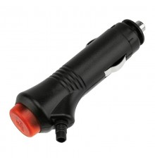 Штекер автоприкуривателя с кнопкой I=3А  16-0205  REXANT