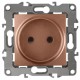 Розетка 12-2105-14 2P, 16АХ-250В,  медь  Б0019337  ЭРА