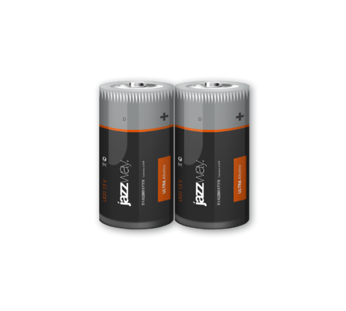 Батарейка LR20 JAZZway ULTRA Alkaline BL-2 арт.5005136