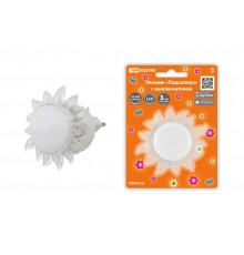 Ночник "Подсолнух" с выключателем, 0,4 Вт, 220 В  SQ0357-0031  TDM