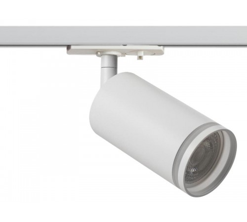 Светильник трековый TR52 - GU10 WH однофазный под лампу GU10 матовый белый  Б0054165  ЭРА