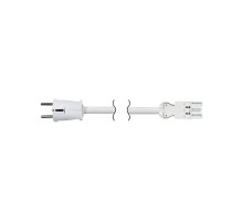 Simon Connect GST18 соединительный шнур с вилкой, белый, 2м  CR6020-9  Simon