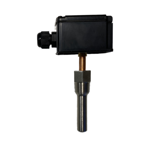 Датчик температуры погружной, -50...+150°С 4...20мА 100мм =15...35В с гильзой 50мм  SPTC100  SE