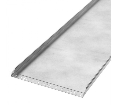 Лоток неперфорированный Профи INOX (AISI 304) 600х50x3000 (1,5 мм) (6 м/уп)  PR16.13971  Промрукав