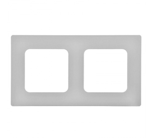 FLITE Classic Рамка 2-ая РУ-2-К-ФлА алюминий  FI-M22-32-20-K47  IEK