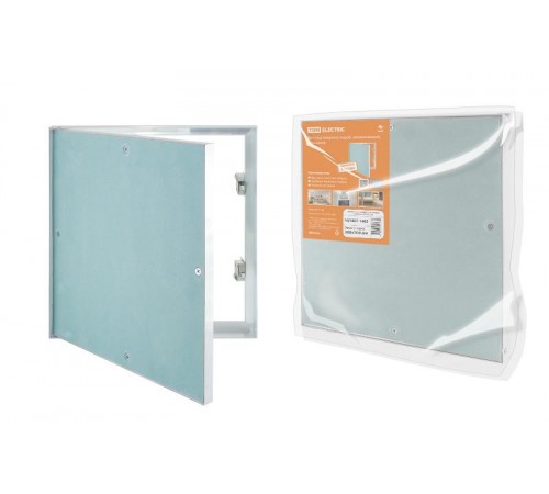 Люк под покраску короб, алюминиевый, нажимной, 500х500,  SQ1807-1405  TDM